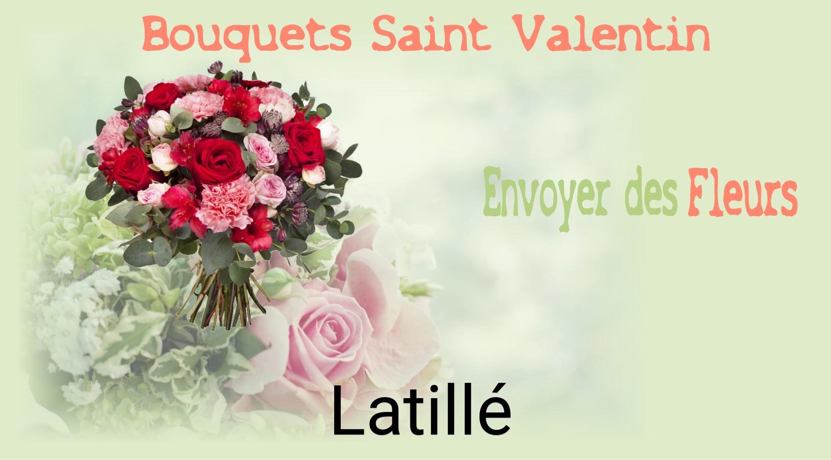 Roses de Saint-Valentin livrées à Latillé